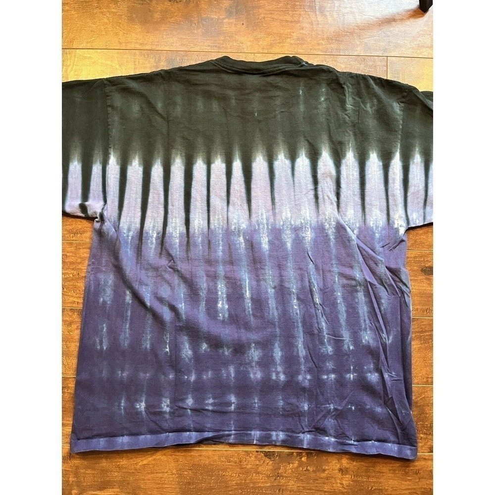 Vtg Liquid Blue Led Zeppelin T-Shirt Single Stitch Tie Dye XXL 90s - Picture 10 of 14